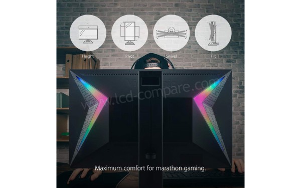VIEWSONIC XG240R - Confort de l'utilisateur
