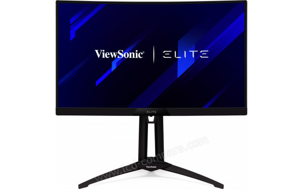 VIEWSONIC XG270QC - Vue de face en position haute
