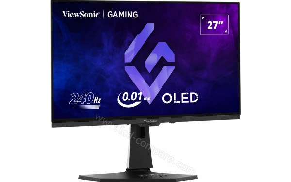 VIEWSONIC XG272-2K-OLED - Vue 3/4 gauche