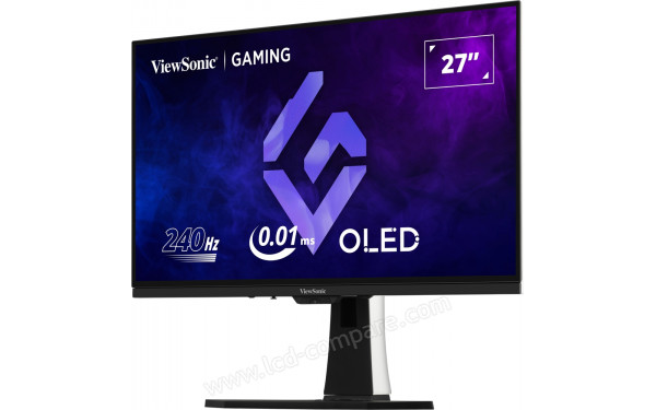 VIEWSONIC XG272-2K-OLED - Vue 3/4 droite
