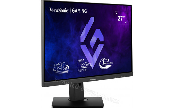 VIEWSONIC XG2737 - Vue 3/4 gauche