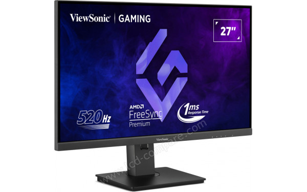 VIEWSONIC XG2737 - Vue 3/4 gauche