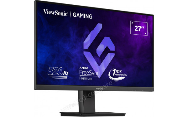 VIEWSONIC XG2737 - Vue 3/4 gauche