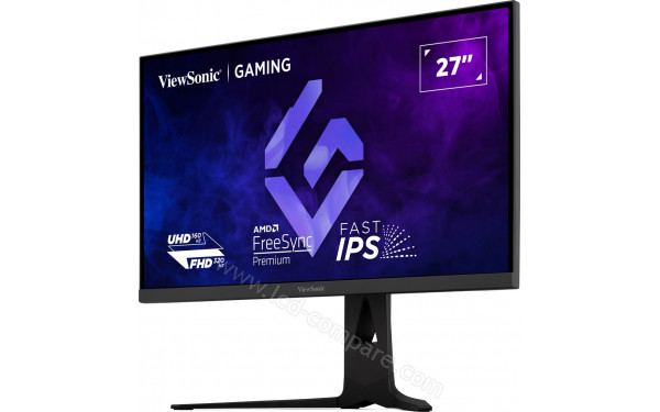 VIEWSONIC XG275D1-4K - Vue 3/4 droite