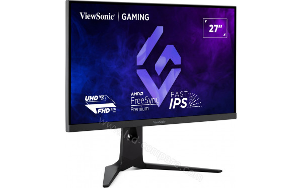 VIEWSONIC XG275D1-4K - Vue 3/4 gauche