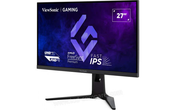 VIEWSONIC XG275D1-4K - Vue 3/4 droite