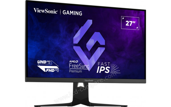 VIEWSONIC XG275D1-4K - Vue 3/4 gauche