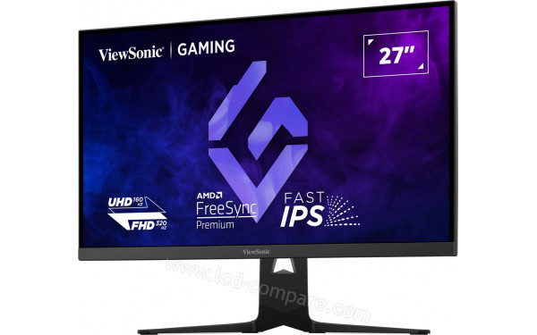 VIEWSONIC XG275D1-4K - Vue 3/4 droite