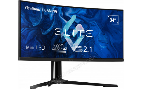 VIEWSONIC XG341C-2K - Vue 3/4 gauche