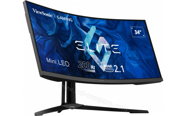 VIEWSONIC XG341C-2K - Vue 3/4 gauche