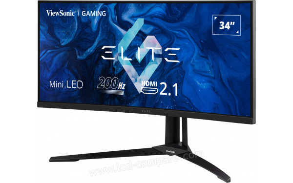 VIEWSONIC XG341C-2K - Vue 3/4 droite