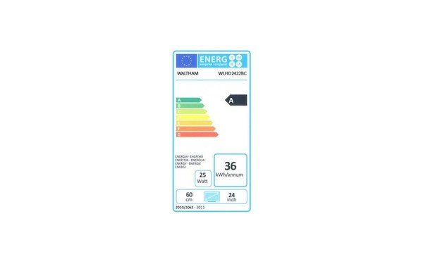 WALTHAM WLHD2422BC - &Eacute;tiquette &eacute;nergie