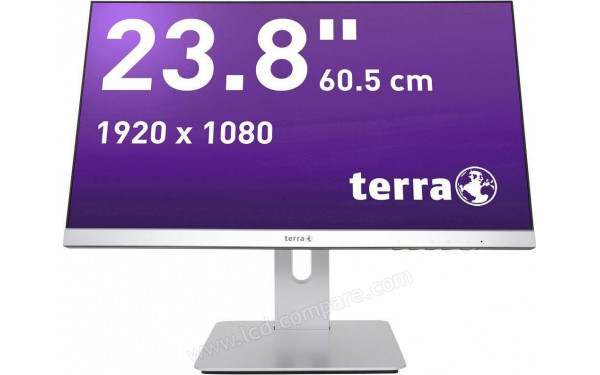 WORTMANN Terra LED 2462W PV - Vue de face en position inclin&eacute;e