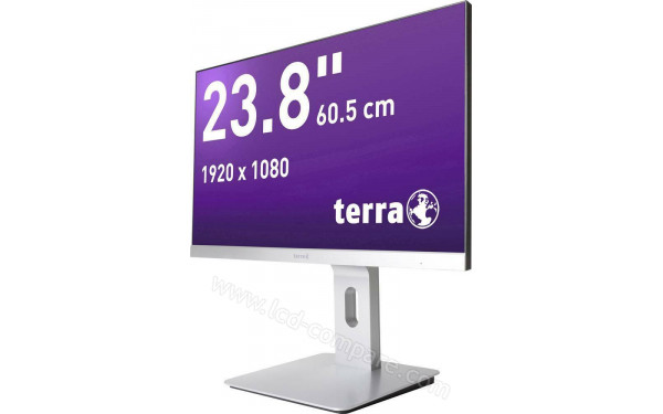WORTMANN Terra LED 2462W PV - Vue 3/4 droite en position haute