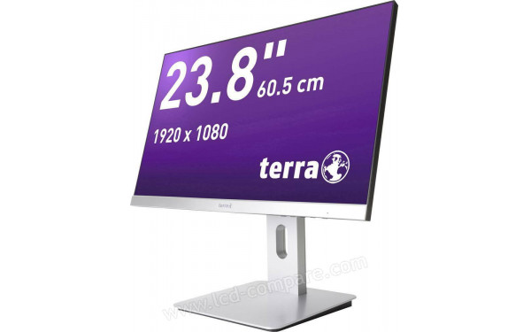 WORTMANN Terra LED 2462W PV - Vue 3/4 droite en position haute et inclin&eacute;e