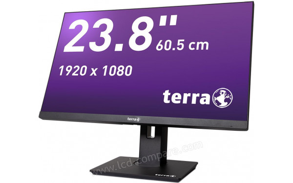 WORTMANN Terra 2463W PV - Vue 3/4 droite en position inclin&eacute;e