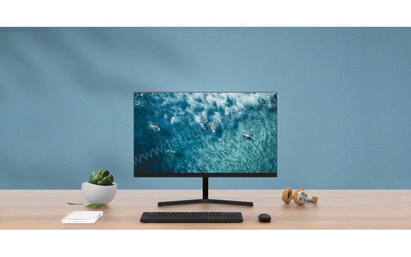 XIAOMI Mi Desktop Monitor 1C - Mise en situation (seul l'&eacute;cran est en vente)