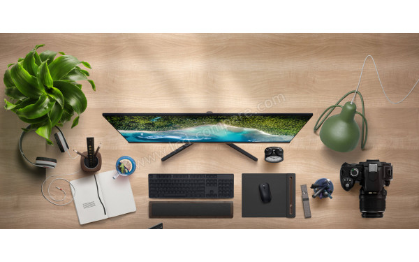 XIAOMI Mi Desktop Monitor 1C - Mise en situation (seul l'&eacute;cran est en vente)