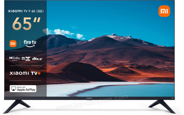 XIAOMI TV F 65 2026 - Vue de face