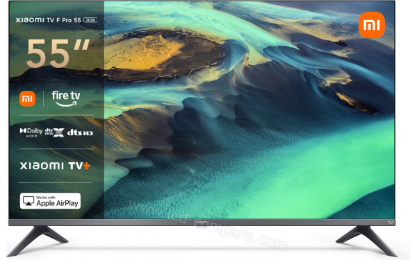 XIAOMI TV F Pro 55 2026 - Vue de face