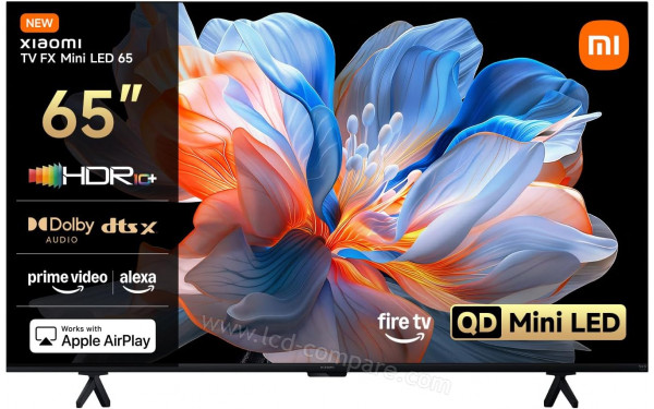 XIAOMI TV FX Mini LED 65 - Vue de face
