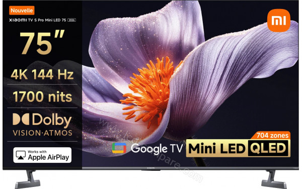XIAOMI TV S Pro Mini LED 75 2026 - Vue de face