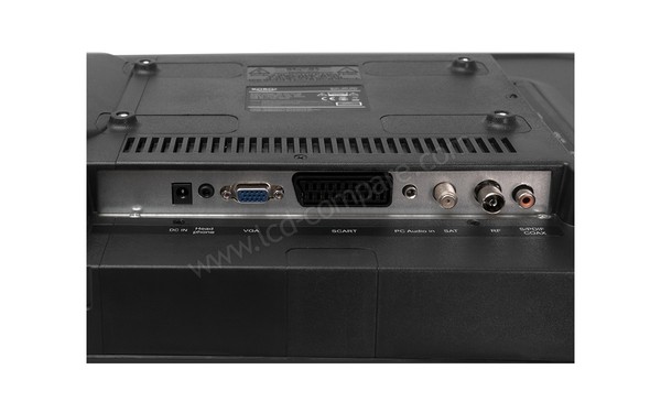 XORO HTC 3247 - Connectiques du dessous