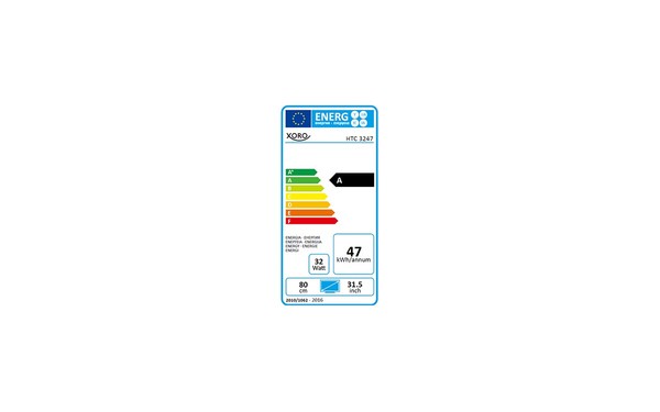 XORO HTC 3247 - &Eacute;tiquette &eacute;nergie