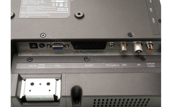 XORO HTL 1347 - Connectiques 2