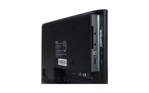 XORO HTL 1546 - Connectiques lat&eacute;rale