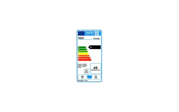 XORO HTL 3246 V2 - &Eacute;tiquette &eacute;nergie