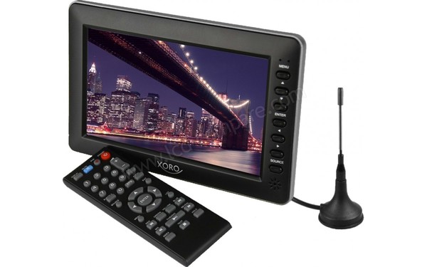 XORO PTL 1010 - Vue de face + T&eacute;l&eacute;commande