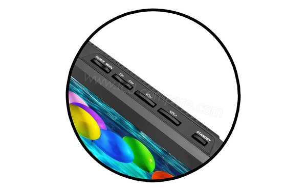 XORO PTL 1330 - Panneau de commandes